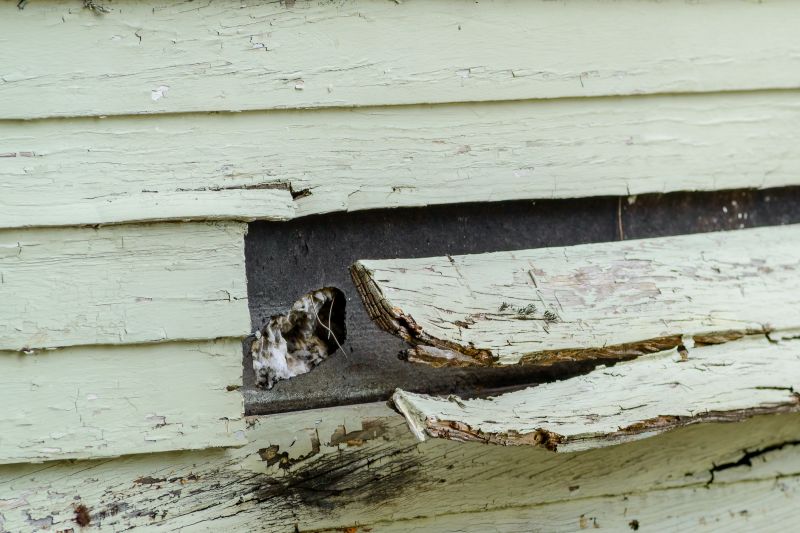 Fix damaged siding